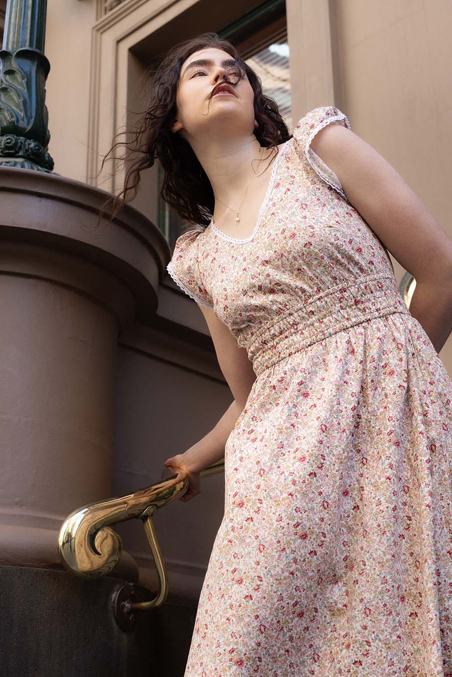 Juliet Daydream Dress Red Blossom