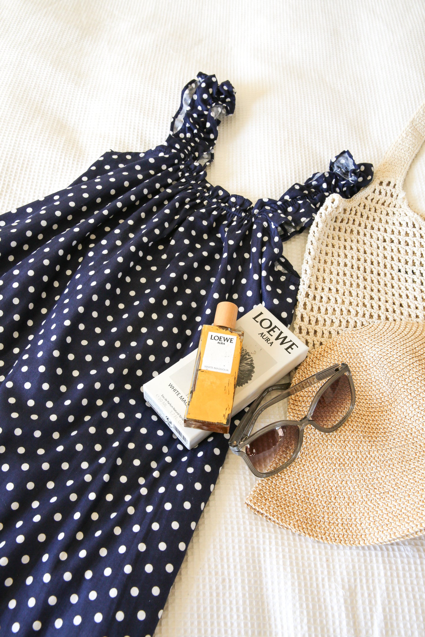 Mila Frill Daydream Dress Navy