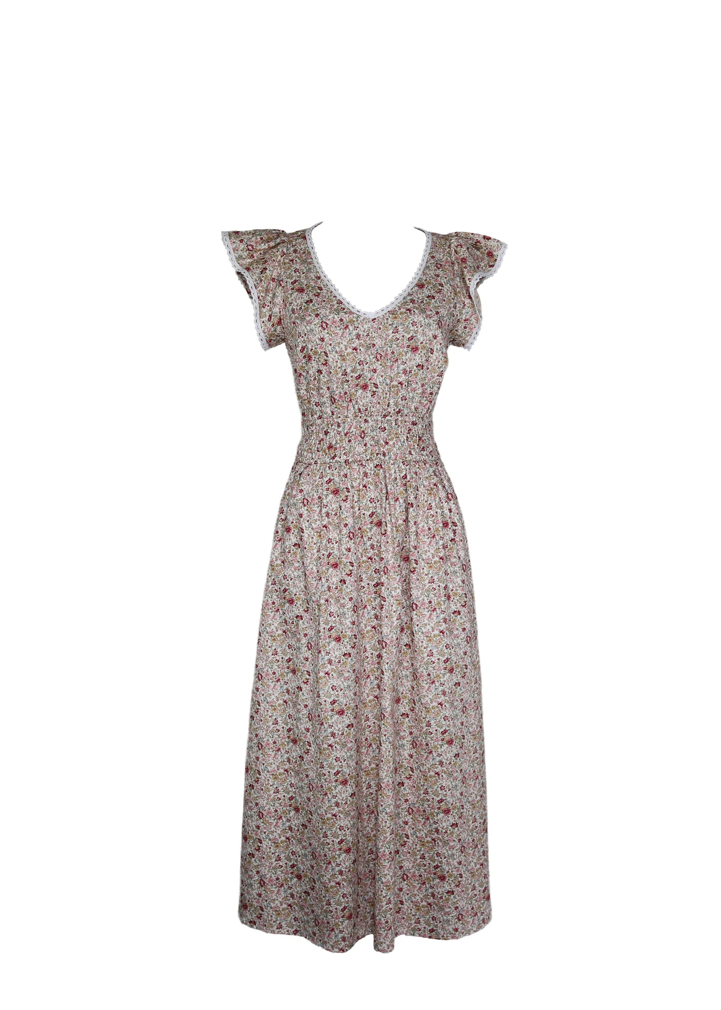 Juliet Daydream Dress Red Blossom