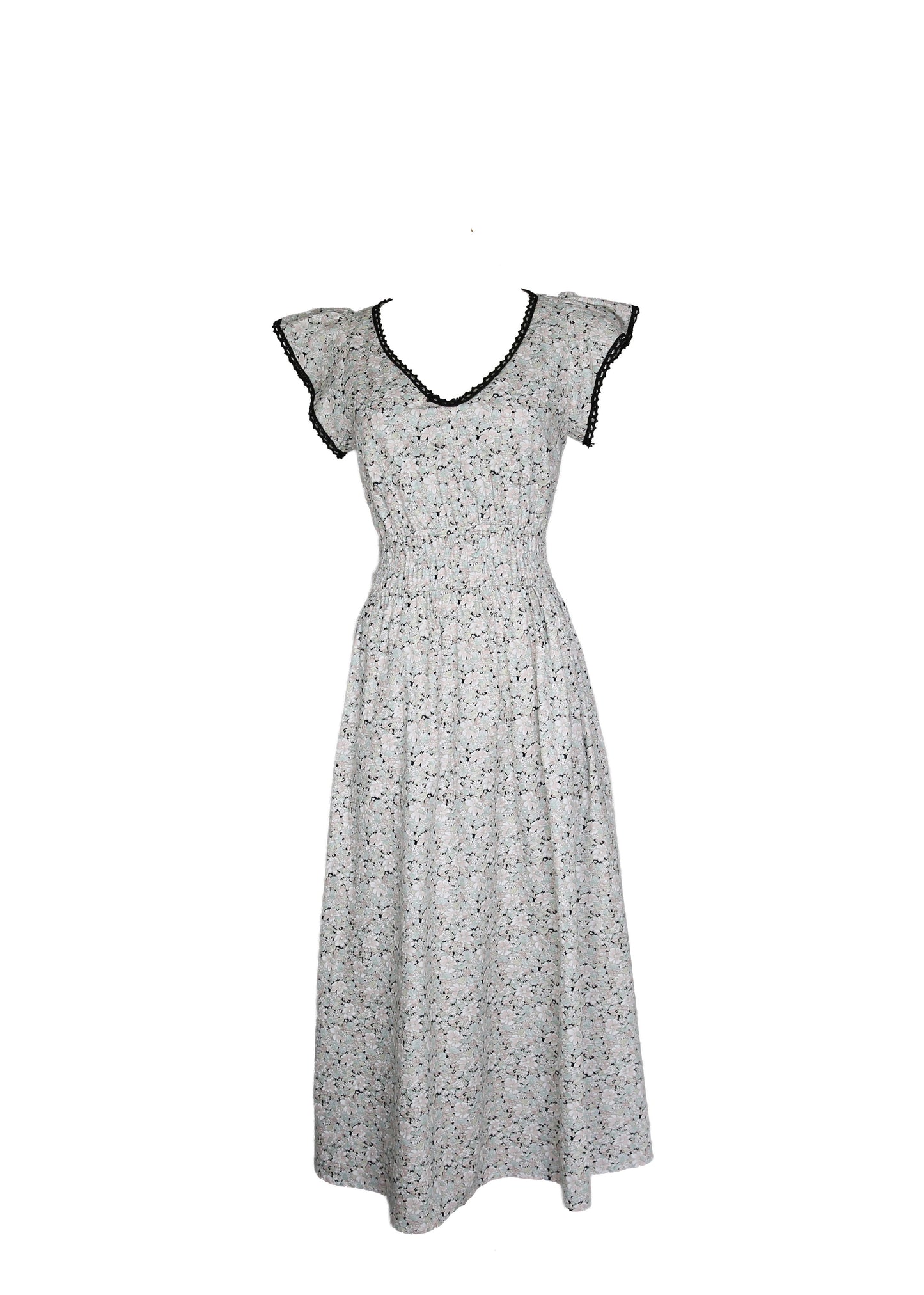 Juliet Daydream Dress Black Blossom
