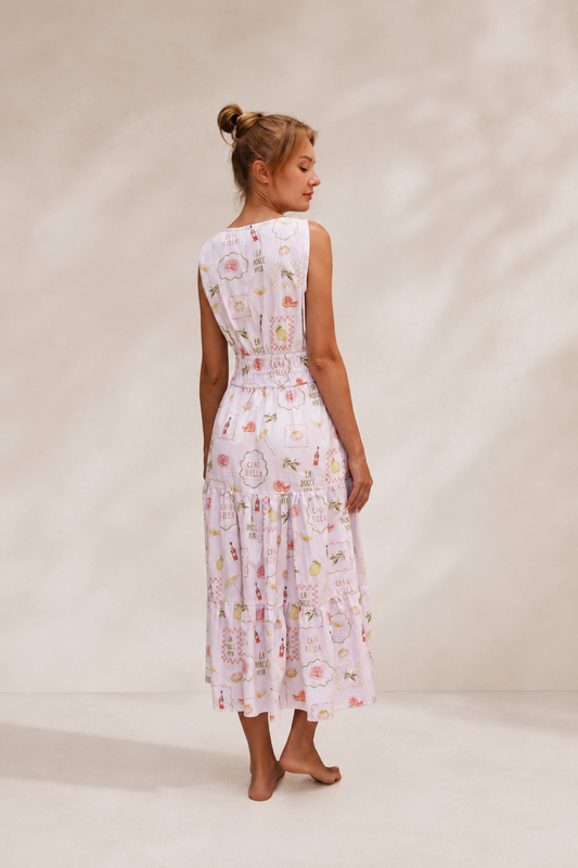 Ciao Bella Dress Pink — Wholesale