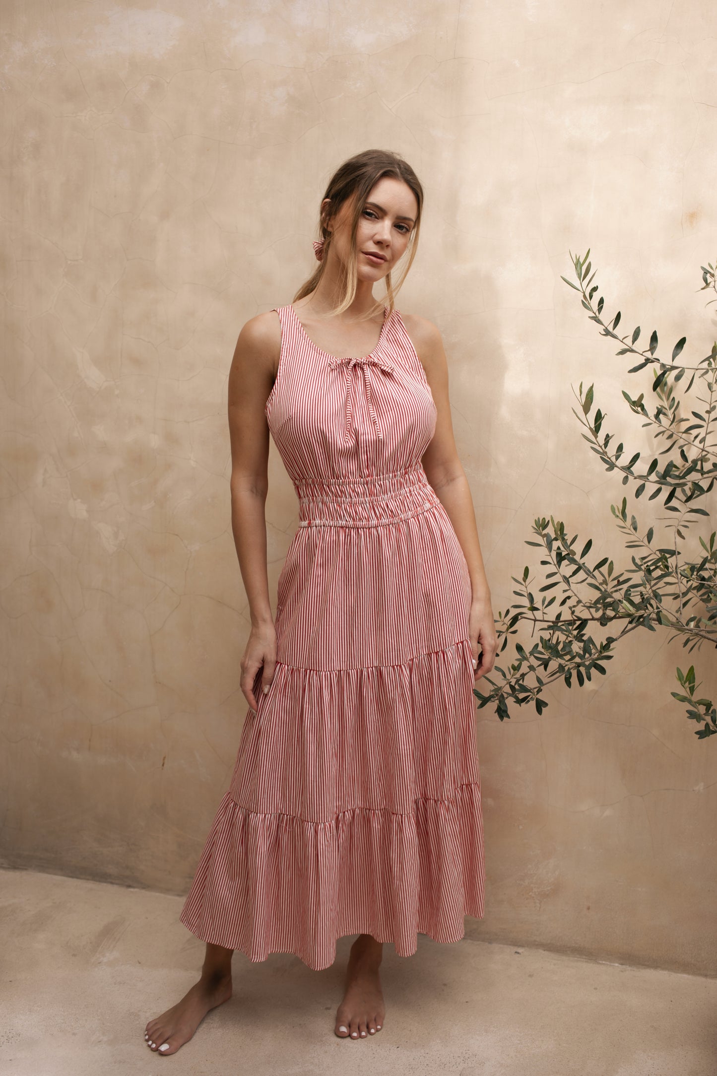 Martina Daydream Dress Red