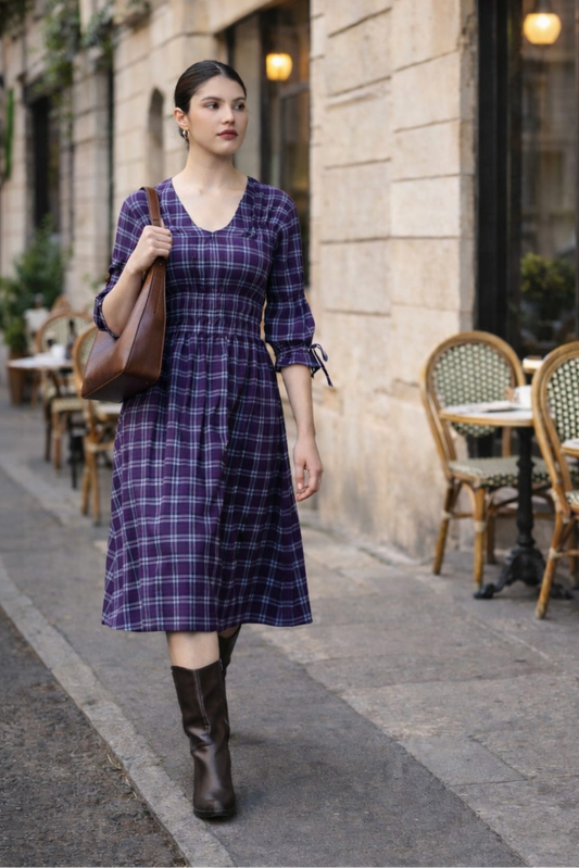Tassia Evermore Dress Purple