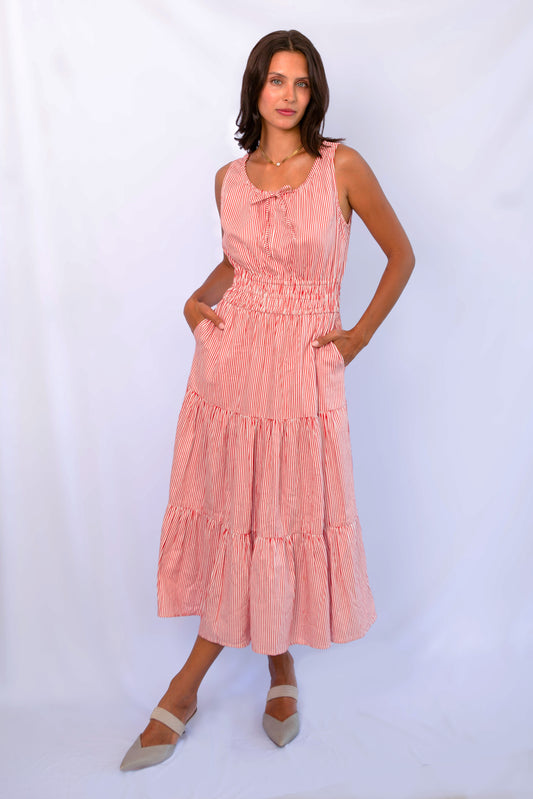 Martina Daydream Dress Red