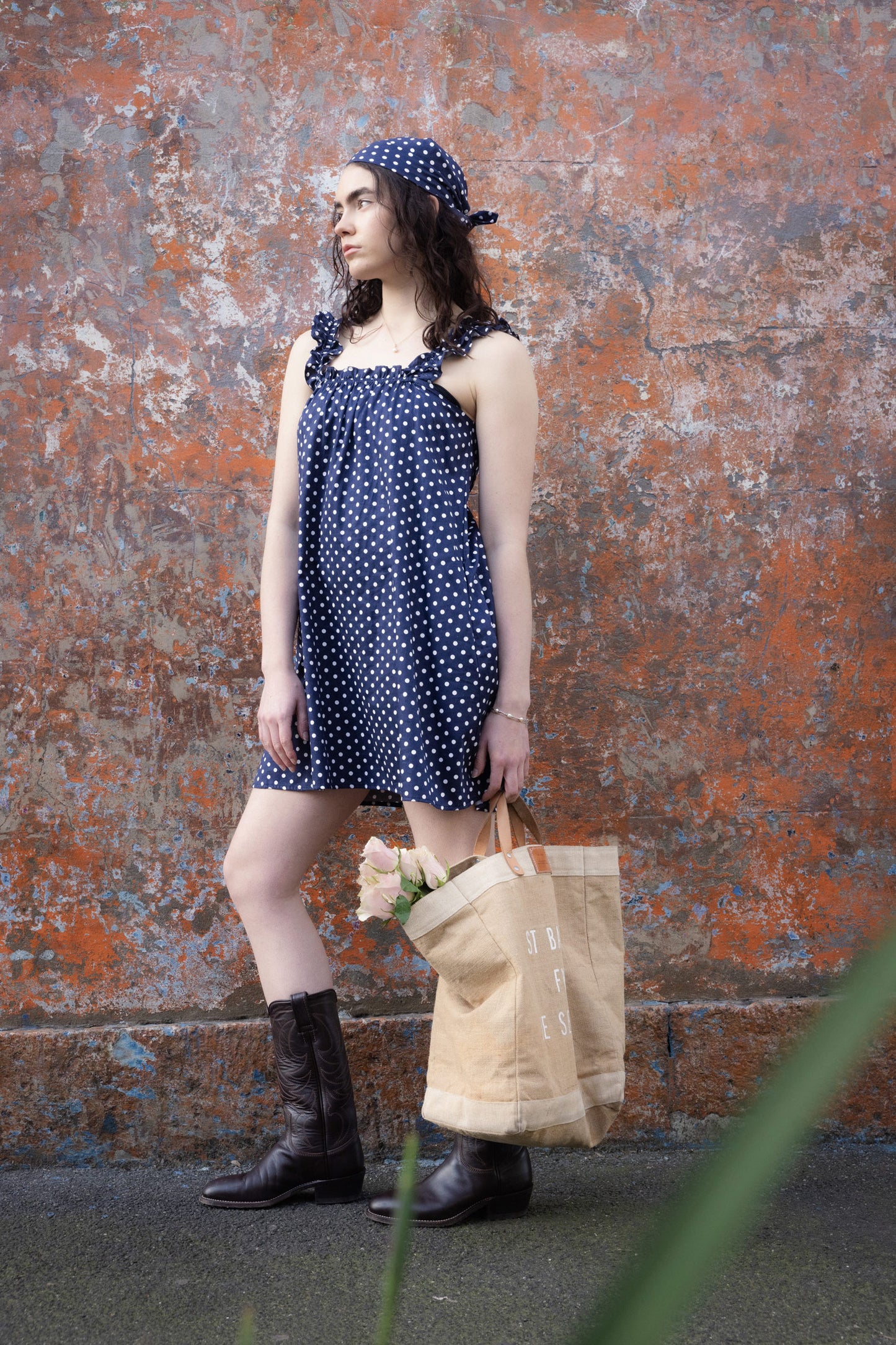 Mila Daydream Dress Navy