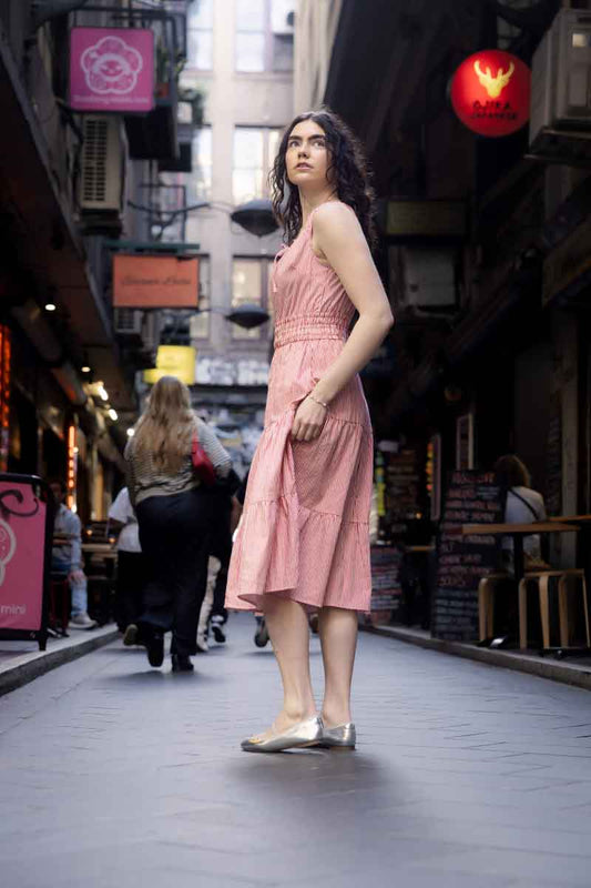 Martina Daydream Dress Red