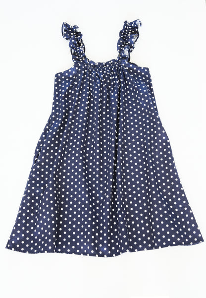 Mila Frill Daydream Dress Navy