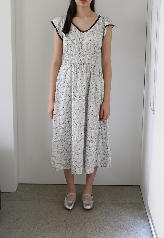 Juliet Daydream Dress Black Blossom