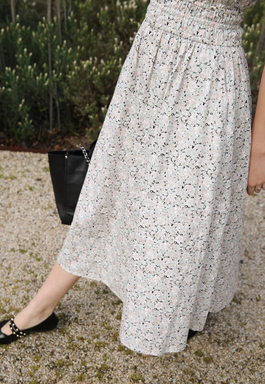Juliet Daydream Dress Black Blossom