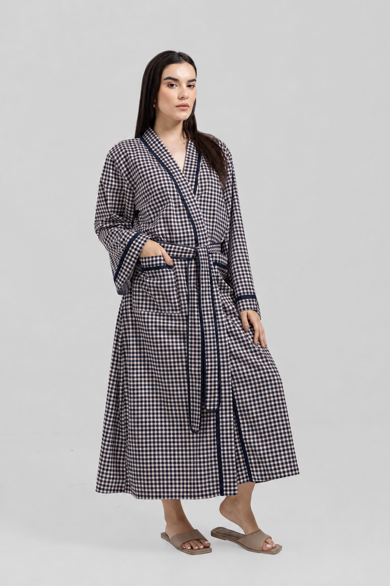 Adeline Robe Navy — Wholesale