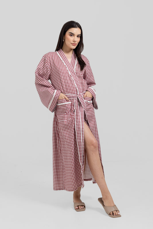 Adeline Robe Plum — Wholesale