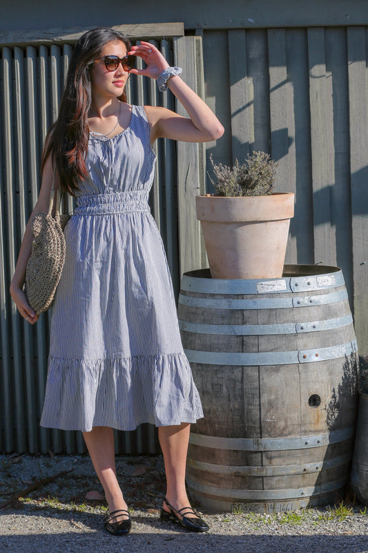 Martina Daydream Dress Navy