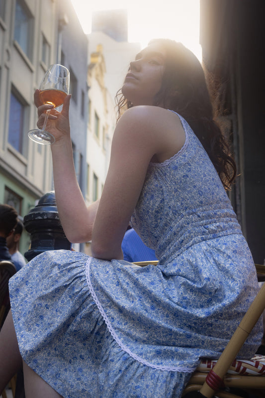 Bianca Daydream Dress Blue Blossom