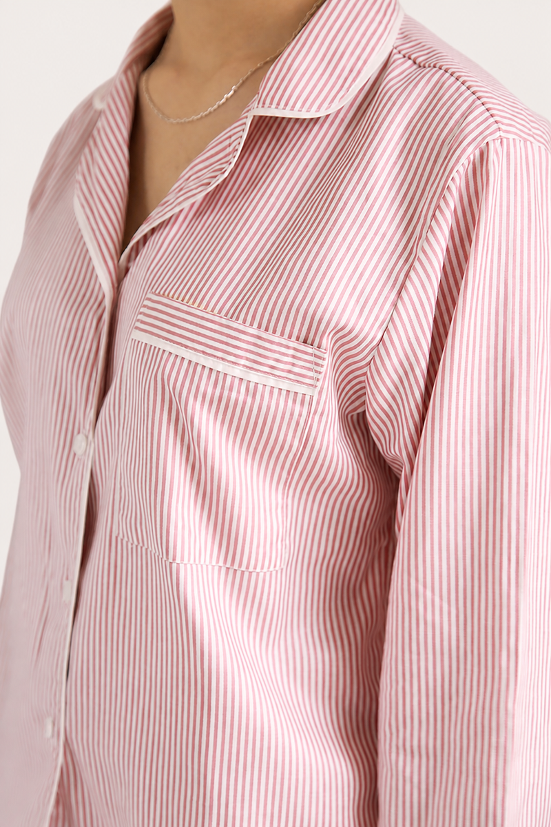 Cecile Long Set Pink — Wholesale