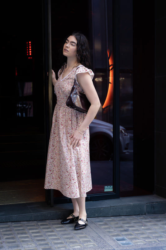 Juliet Daydream Dress Red Blossom