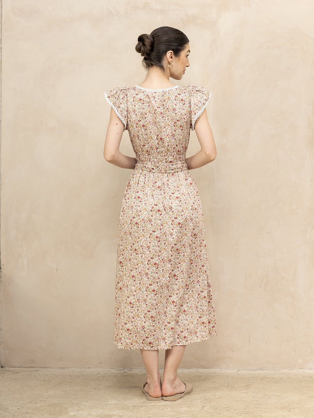 Juliet Daydream Dress Red Blossom