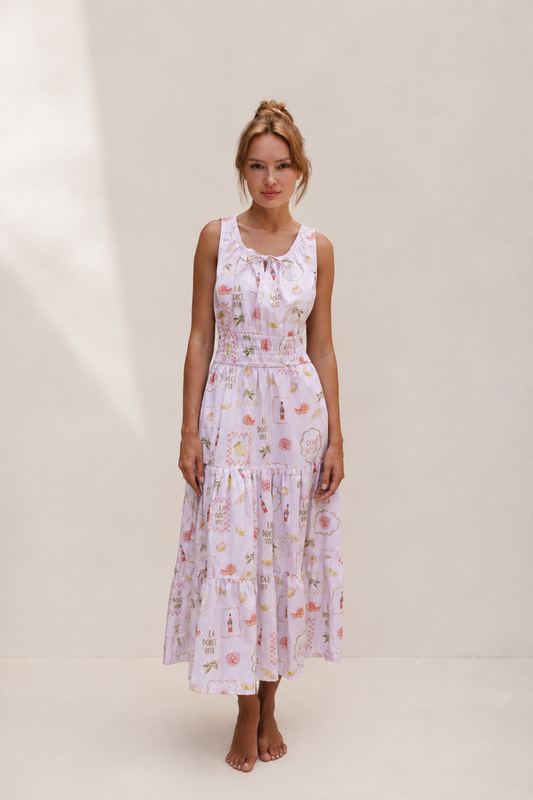 Ciao Bella Dress Pink — Wholesale