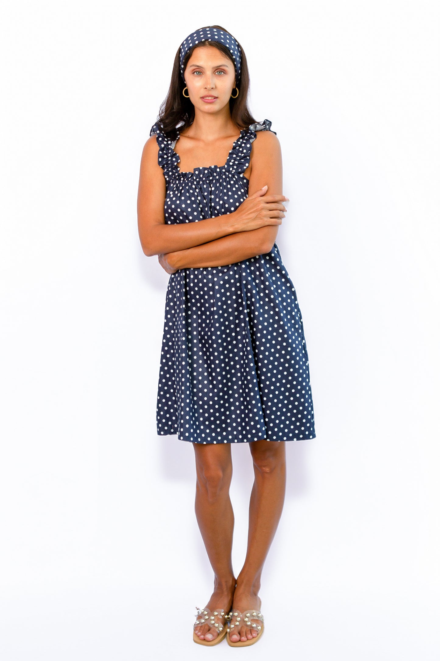 Mila Daydream Dress Navy