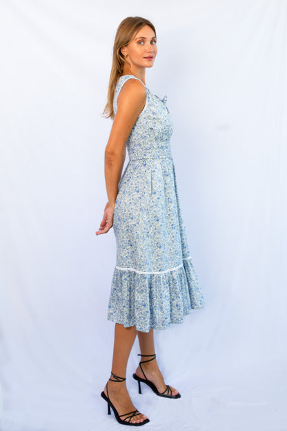 Bianca Daydream Dress Blue Blossom