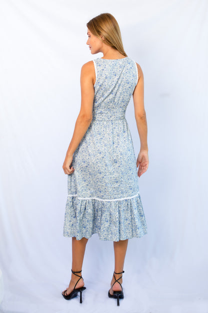 Bianca Daydream Dress Blue Blossom
