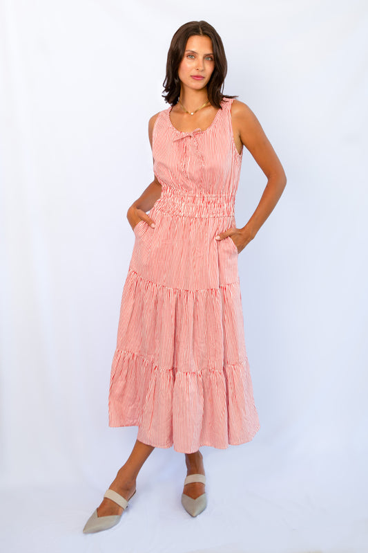 Martina Daydream Dress Red