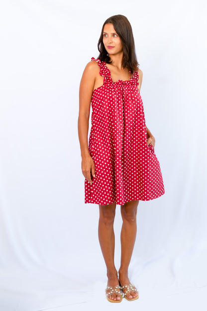 Mila Daydream Dress Red