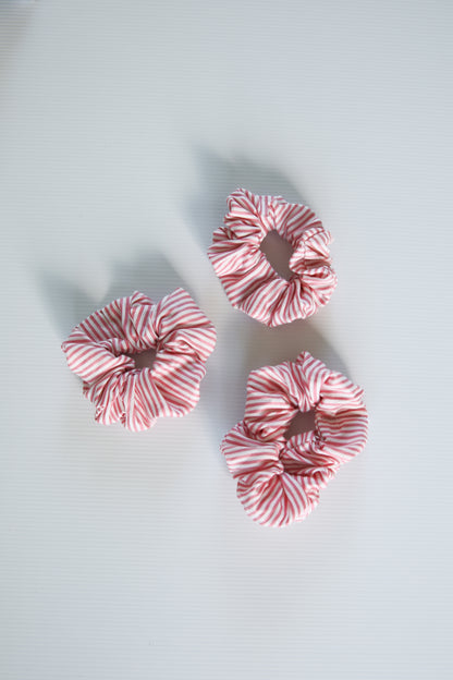 Scrunchie - Pink Pinstripe