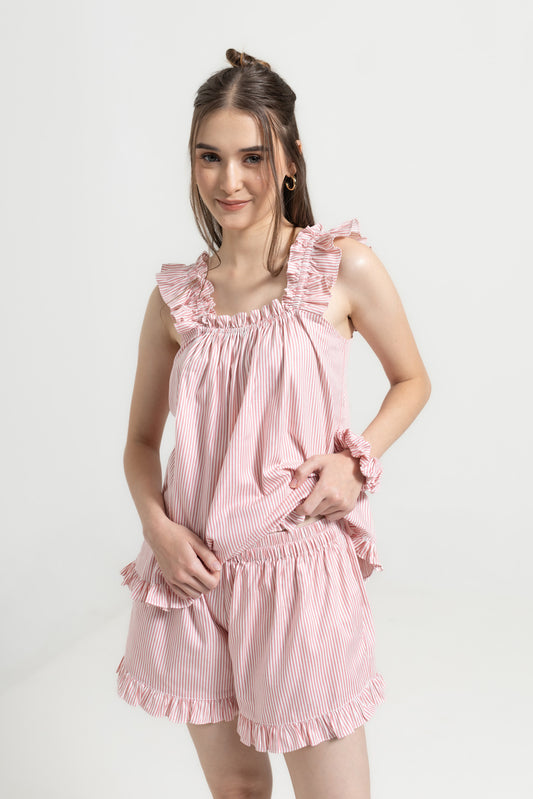 Stella Lounge Set Pink — Wholesale