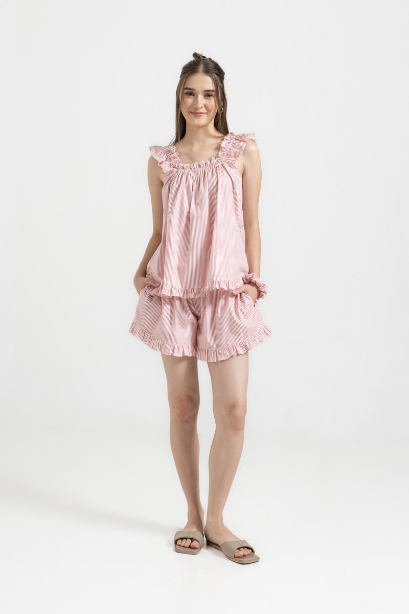 Stella Lounge Set Pink — Wholesale