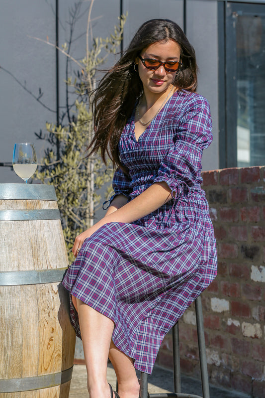 Tassia Dress Purple