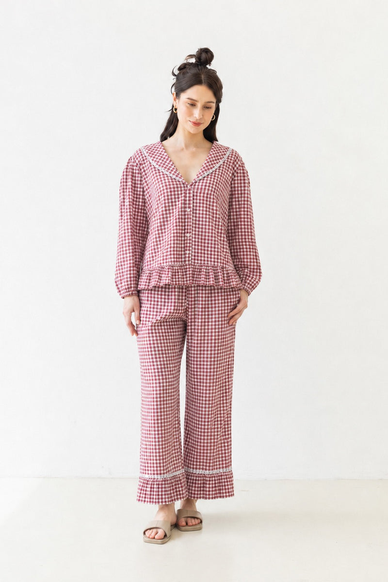 Adeline Long Set Mulberry