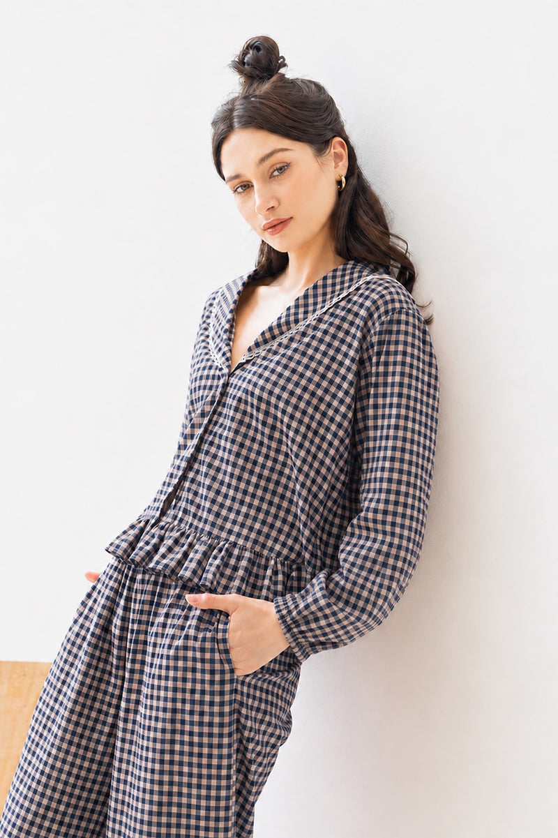 Adeline Long Set Navy