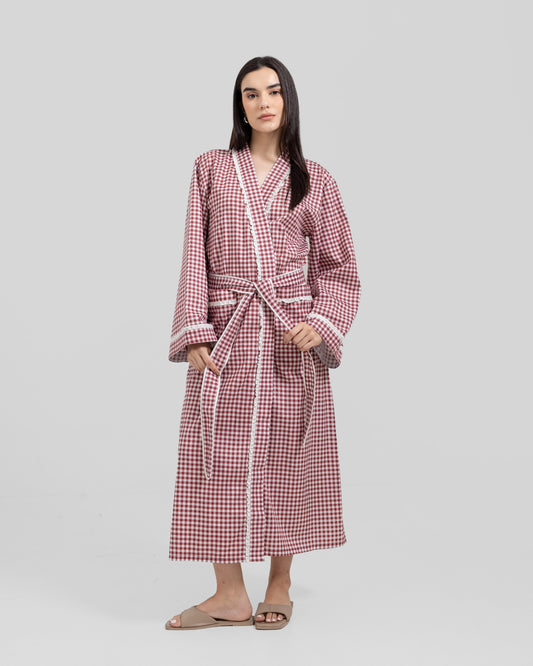 Adeline Robe Plum