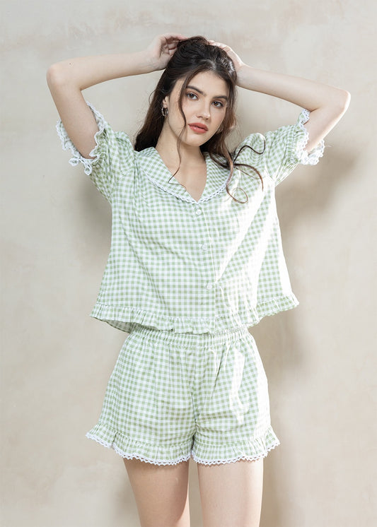Adeline Short Set Matcha