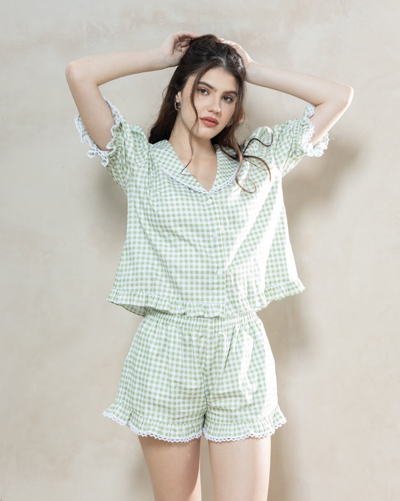 Adeline Short Set Matcha