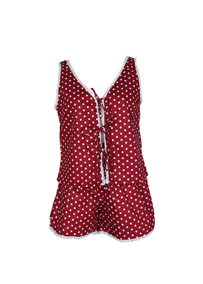 Celeste Lounge Set Red