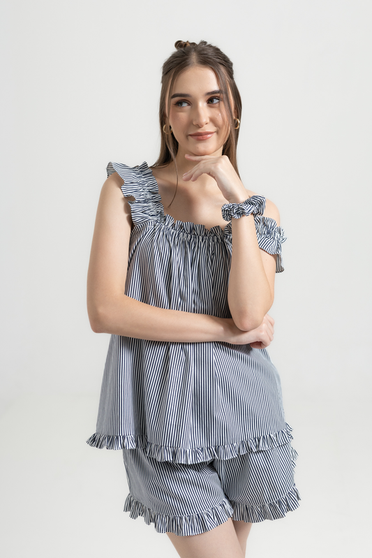 Stella Lounge Set Navy — Wholesale