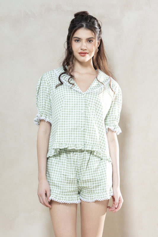 Adeline Short Set Matcha